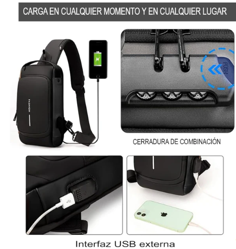 Mochila Impermeable Antirrobo